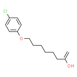 ChemSpider 2D Image | 8-(4-Chlorophenoxy)-1-octen-2-ol | C14H19ClO2