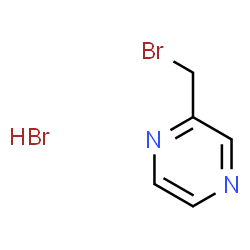 ChemSpider 2D Image | 2-(Bromomethyl)pyrazine hydrobromide | C5H6Br2N2
