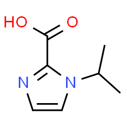 ChemSpider 2D Image | 1-Isopropyl-1H-imidazole-2-carboxylic acid | C7H10N2O2