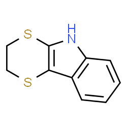ChemSpider 2D Image | 2H,3H,5H-[1,4]DITHIINO[2,3-B]INDOLE | C10H9NS2