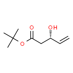 ChemSpider 2D Image | 2-Methyl-2-propanyl (3S)-3-hydroxy-4-pentenoate | C9H16O3
