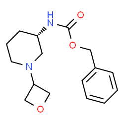 ChemSpider 2D Image | (S)-Benzyl (1-(oxetan-3-yl)piperidin-3-yl)carbamate | C16H22N2O3