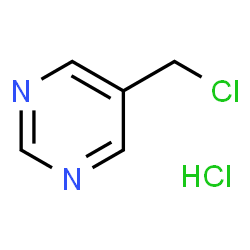 ChemSpider 2D Image | 5-(Chloromethyl)pyrimidine hydrochloride | C5H6Cl2N2
