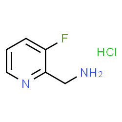 ChemSpider 2D Image | (3-fluoropyridin-2-yl)methanamine hydrochloride | C6H8ClFN2