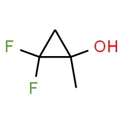 ChemSpider 2D Image | 2,2-Difluoro-1-methylcyclopropanol | C4H6F2O