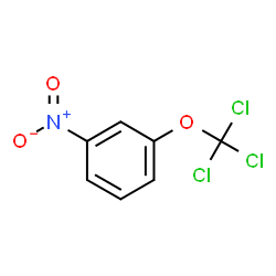 ChemSpider 2D Image | 1-Nitro-3-(trichloromethoxy)benzene | C7H4Cl3NO3