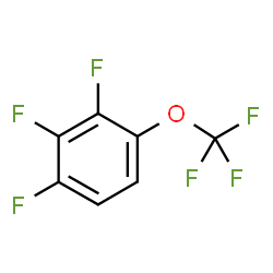 ChemSpider 2D Image | 1,2,3-Trifluoro-4-(trifluoromethoxy)benzene | C7H2F6O