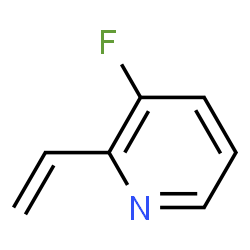 ChemSpider 2D Image | 3-Fluoro-2-vinylpyridine | C7H6FN
