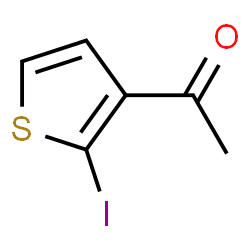ChemSpider 2D Image | 1-(2-Iodo-3-thienyl)ethanone | C6H5IOS