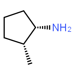 ChemSpider 2D Image | (1S,2R)-2-Methylcyclopentanamine | C6H13N