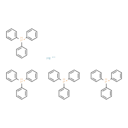 ChemSpider 2D Image | palladium(4-);triphenylphosphonium | C72H64P4Pd