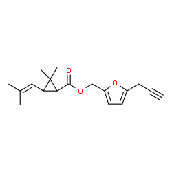 ChemSpider 2D Image | Furamethrin | C18H22O3