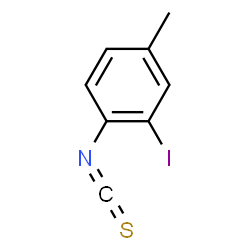 ChemSpider 2D Image | 2-Iodo-1-isothiocyanato-4-methylbenzene | C8H6INS