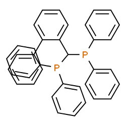 ChemSpider 2D Image | (2-Biphenylylmethylene)bis(diphenylphosphine) | C37H30P2