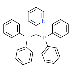 ChemSpider 2D Image | 2-[Bis(diphenylphosphino)methyl]pyridine | C30H25NP2