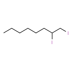 ChemSpider 2D Image | 1,2-Diiodooctane | C8H16I2