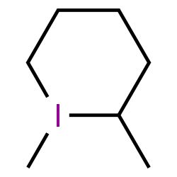 ChemSpider 2D Image | 1,2-Dimethyl-1lambda~3~-iodinane | C7H15I