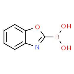 ChemSpider 2D Image | 1,3-Benzoxazol-2-ylboronic acid | C7H6BNO3