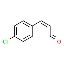 ChemSpider 2D Image | (2Z)-3-(4-Chlorophenyl)acrylaldehyde | C9H7ClO