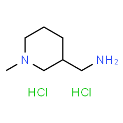 ChemSpider 2D Image | 1-(1-Methyl-3-piperidinyl)methanamine dihydrochloride | C7H18Cl2N2