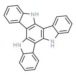 ChemSpider 2D Image | 10,15-Dihydro-5H-diindolo[3,2-a:3',2'-c]carbazole | C24H15N3