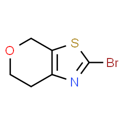 ChemSpider 2D Image | 2-bromo-4H,6H,7H-pyrano[4,3-d][1,3]thiazole | C6H6BrNOS