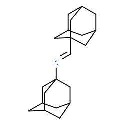 ChemSpider 2D Image | (E)-N,1-Di(adamantan-1-yl)methanimine | C21H31N