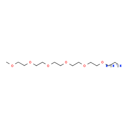 ChemSpider 2D Image | 19-Azido-2,5,8,11,14,17-hexaoxanonadecane | C13H27N3O6