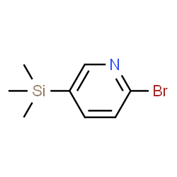 ChemSpider 2D Image | 2-Bromo-5-(trimethylsilyl)pyridine | C8H12BrNSi