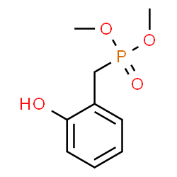 ChemSpider 2D Image | Dimethyl (2-hydroxybenzyl)phosphonate | C9H13O4P