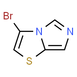 ChemSpider 2D Image | 3-BROMOIMIDAZO[5,1-B]THIAZOLE | C5H3BrN2S