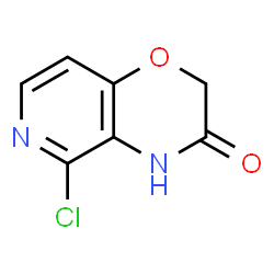 ChemSpider 2D Image | 5-Chloro-2H-pyrido[4,3-b][1,4]oxazin-3(4H)-one | C7H5ClN2O2