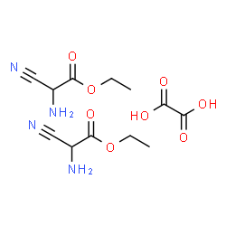 ChemSpider 2D Image | Ethyl 3-nitriloalaninate ethanedioate (2:1) | C12H18N4O8