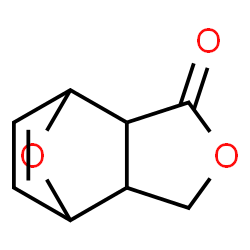 ChemSpider 2D Image | 4,10-dioxatricyclo[5.2.1.0²,?]dec-8-en-3-one | C8H8O3