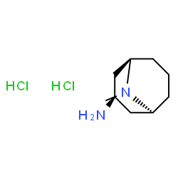 ChemSpider 2D Image | (3-endo)-9-Methyl-9-azabicyclo[3.3.1]nonan-3-amine dihydrochloride | C9H20Cl2N2