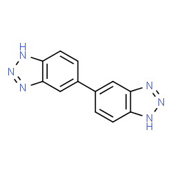 ChemSpider 2D Image | 1H,1'H-5,5'-Bibenzotriazole | C12H8N6