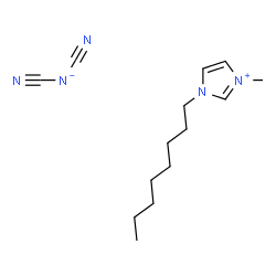 ChemSpider 2D Image | 3-Methyl-1-octyl-1H-imidazol-3-ium dicyanoazanide | C14H23N5