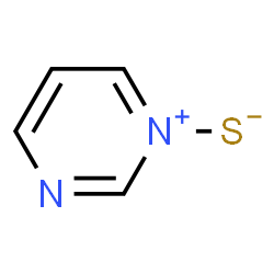 ChemSpider 2D Image | Pyrimidine 1-sulfide | C4H4N2S