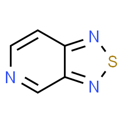 ChemSpider 2D Image | [1,2,5]Thiadiazolo[3,4-c]pyridine | C5H3N3S