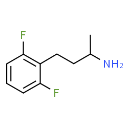ChemSpider 2D Image | 4-(2,6-Difluorophenyl)-2-butanamine | C10H13F2N