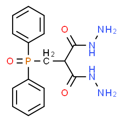 ChemSpider 2D Image | 2-[(Diphenylphosphoryl)methyl]malonohydrazide | C16H19N4O3P