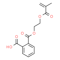 ChemSpider 2D Image | 2-(2-(Methacryloyloxy)ethoxycarbonyl)benzoic acid | C14H14O6