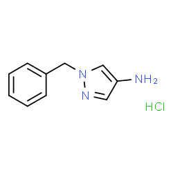 ChemSpider 2D Image | 1-Benzyl-1H-pyrazol-4-amine hydrochloride | C10H12ClN3