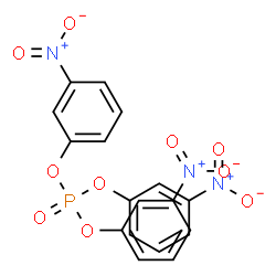 ChemSpider 2D Image | Tris(3-nitrophenyl) phosphate | C18H12N3O10P