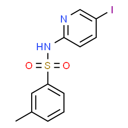 ChemSpider 2D Image | N-(5-Iodo-2-pyridinyl)-3-methylbenzenesulfonamide | C12H11IN2O2S