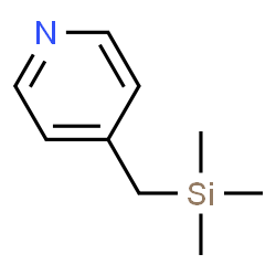 ChemSpider 2D Image | 4-Trimethylsilylmethylpyridine | C9H15NSi