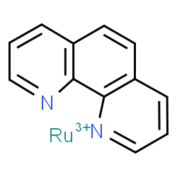 ChemSpider 2D Image | 1,10-Phenanthroline, ruthenium(3+) salt (1:1) | C12H8N2Ru