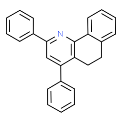 ChemSpider 2D Image | 2,4-Diphenyl-5,6-dihydrobenzo[h]quinoline | C25H19N