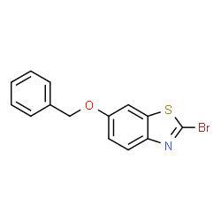 ChemSpider 2D Image | 6-(Benzyloxy)-2-bromo-1,3-benzothiazole | C14H10BrNOS