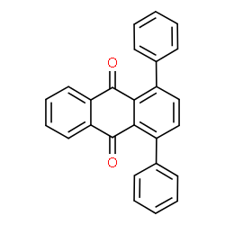 ChemSpider 2D Image | 1,4-Diphenyl-9,10-anthraquinone | C26H16O2